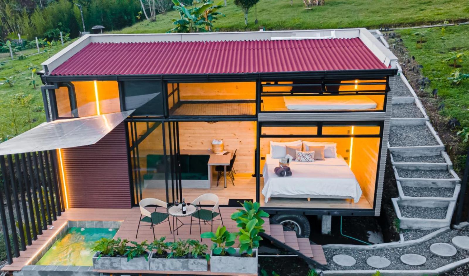 Ecohotel Monte Tierra Habitaciones Y Glamping Filandia Exteriör bild