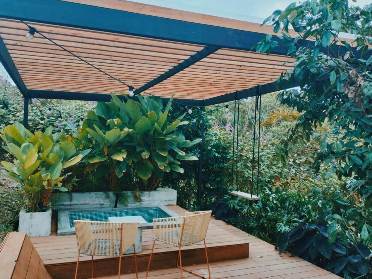 Ecohotel Monte Tierra Habitaciones Y Glamping Filandia Exteriör bild