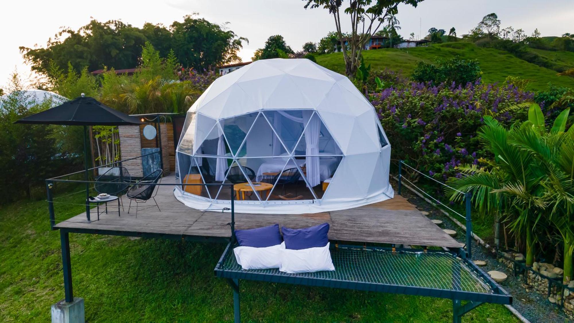 Ecohotel Monte Tierra Habitaciones Y Glamping Filandia Exteriör bild