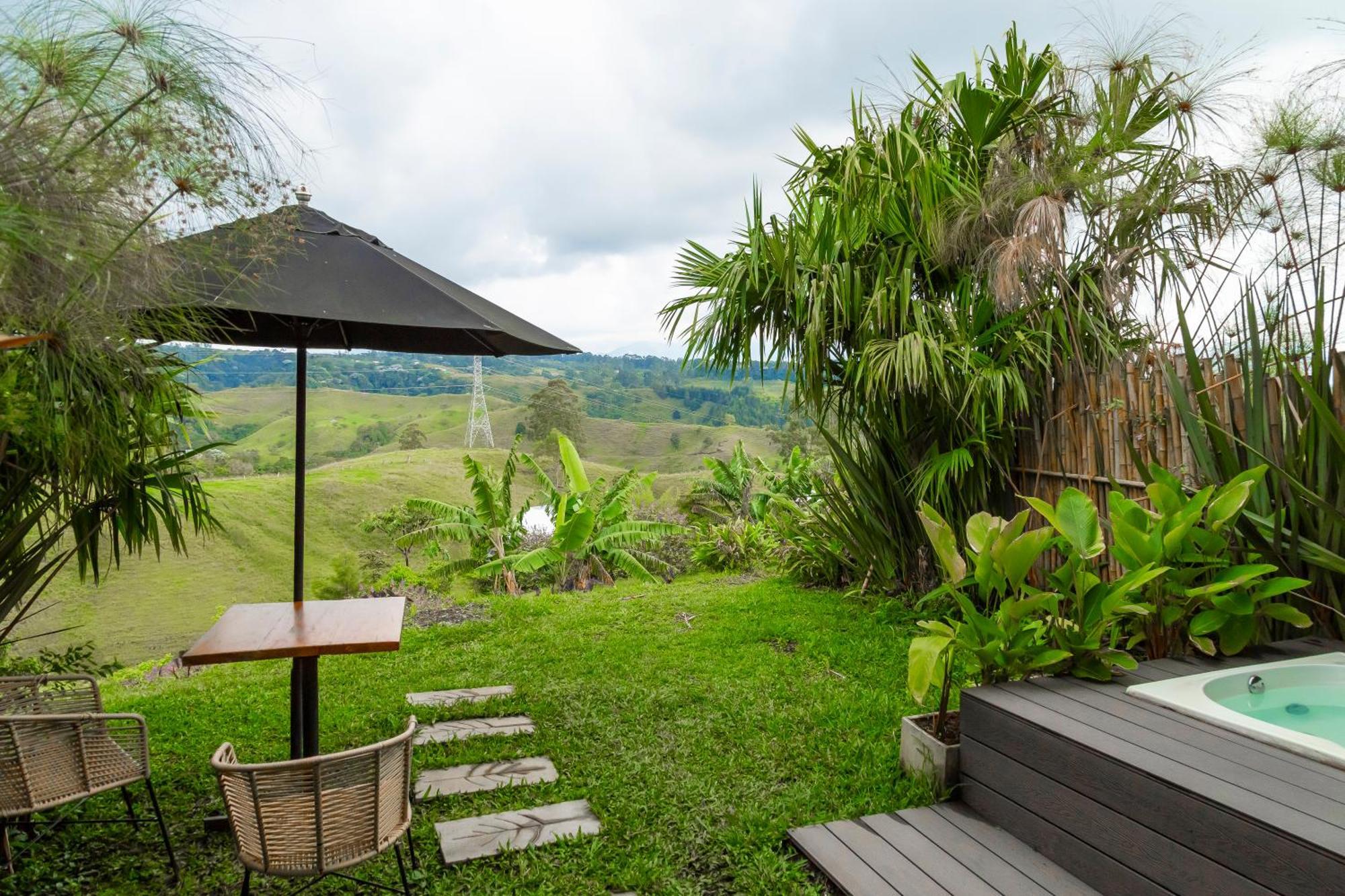 Ecohotel Monte Tierra Habitaciones Y Glamping Filandia Exteriör bild