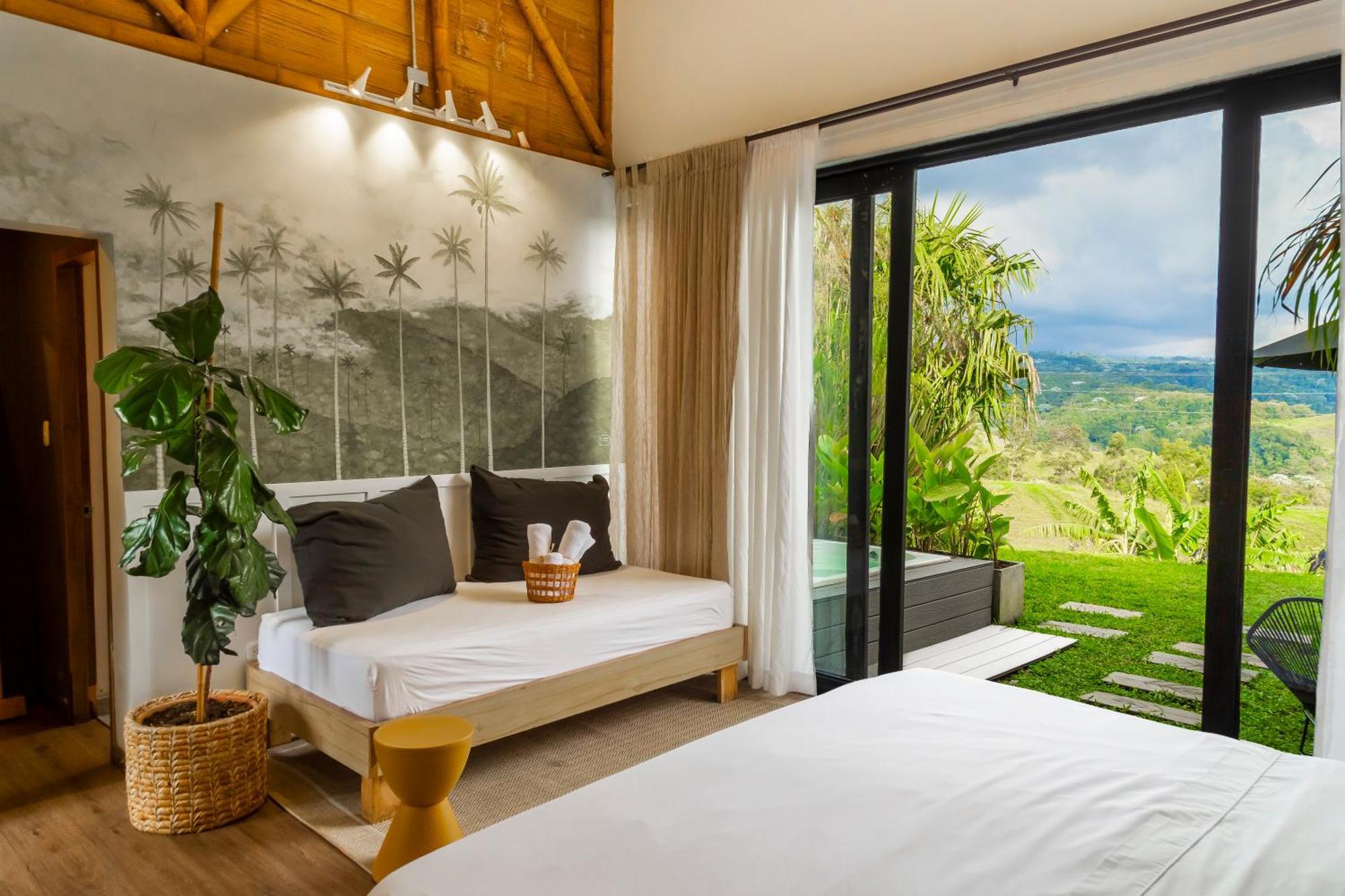 Ecohotel Monte Tierra Habitaciones Y Glamping Filandia Exteriör bild