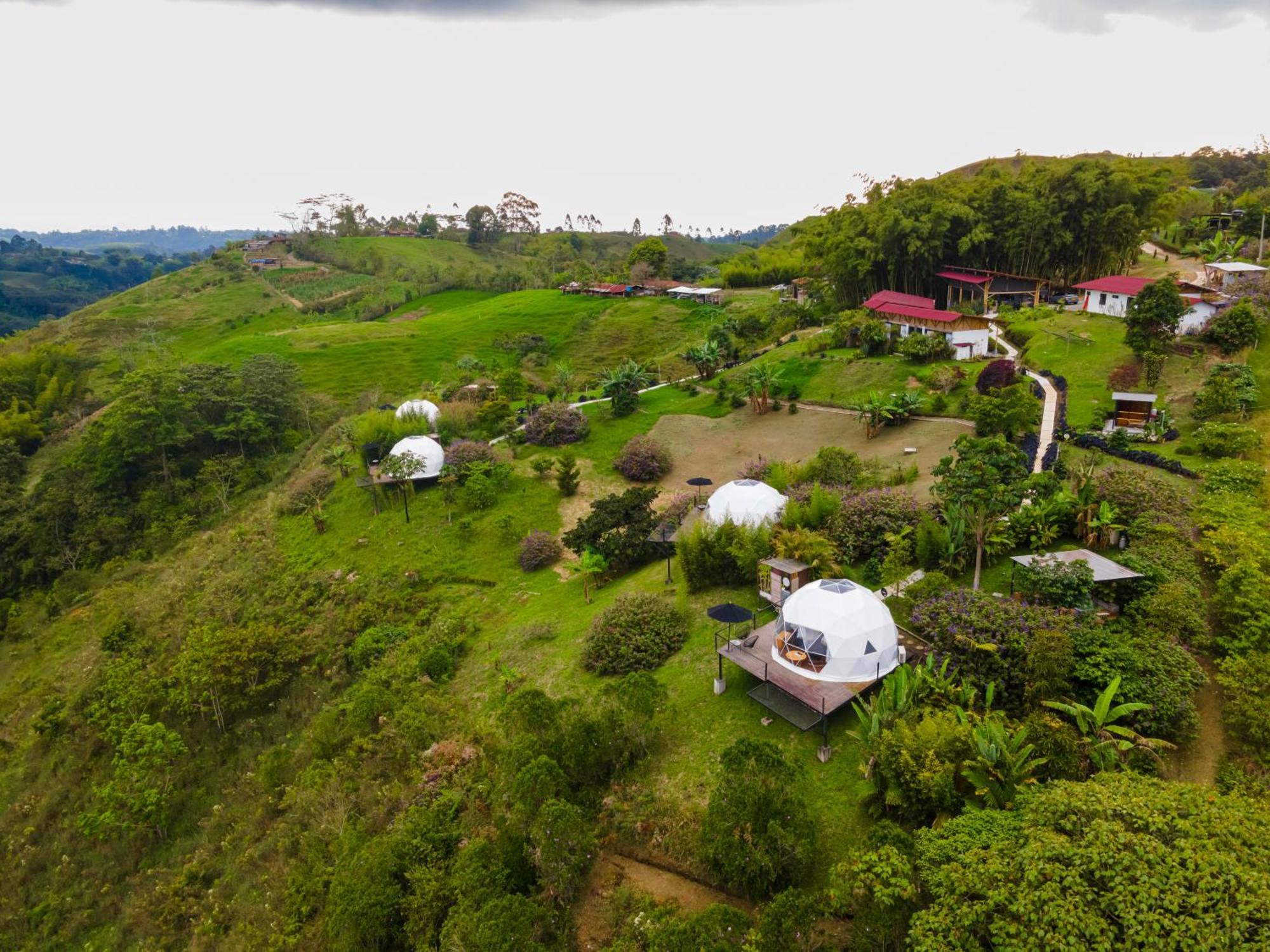 Ecohotel Monte Tierra Habitaciones Y Glamping Filandia Rum bild